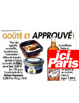 Goûté et Approuvé par ICI PARIS